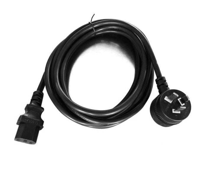 8Ware AU Power Cable 3m - Male Wall 240v PC to Female Power Socket 3pin to IEC 320-C13 for Notebook/AC Adapter IEC 3M Power Cable with Piggyback 8Ware AU Power Cable 3m - Male Wall 240v PC to Female Power Socket 3pin to IEC 320-C13 for Notebook/AC Adapter IEC 3M Power Cable with Piggyback
